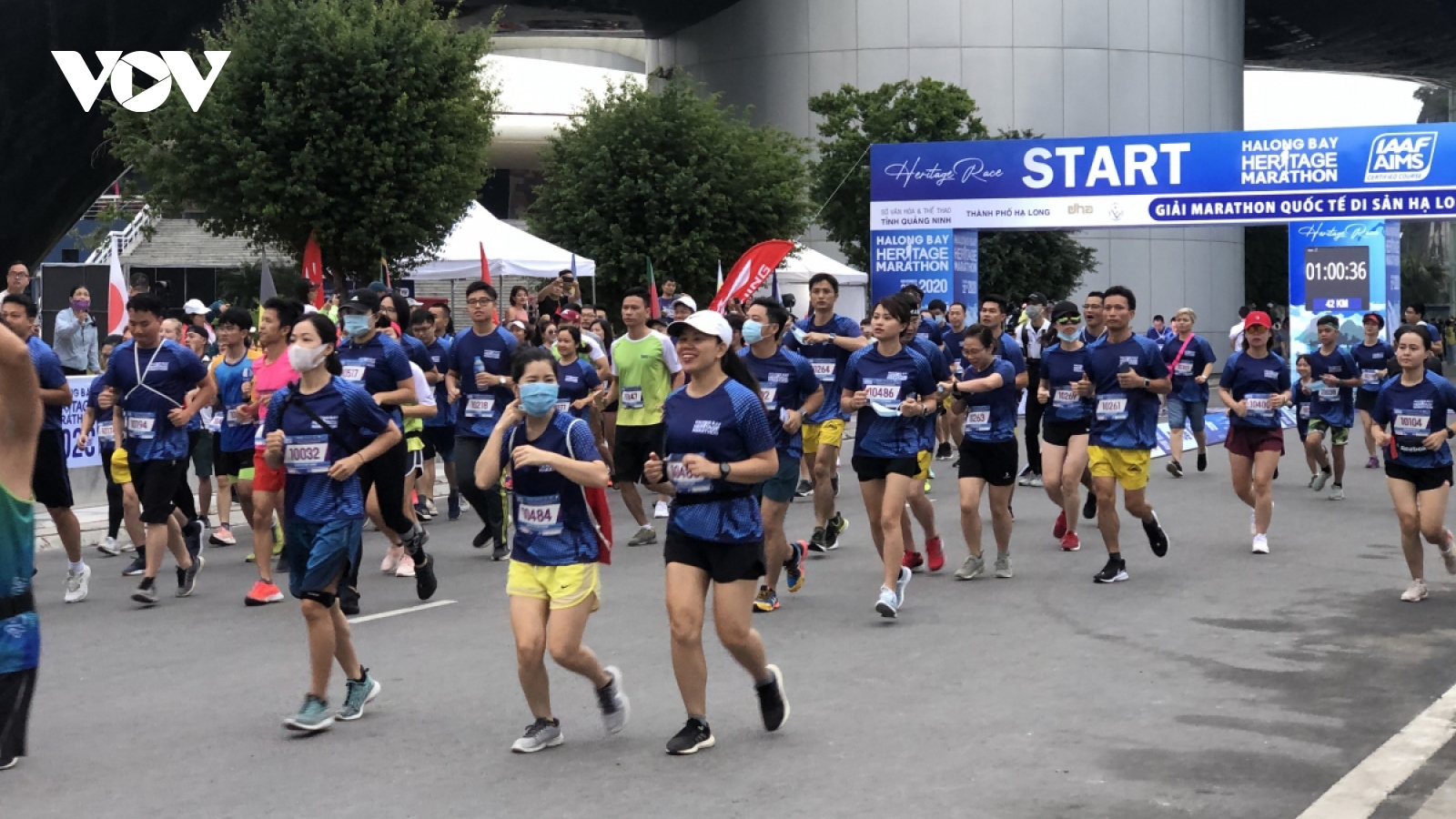 Quang Ninh hosts Halong Bay Heritage Marathon 2020